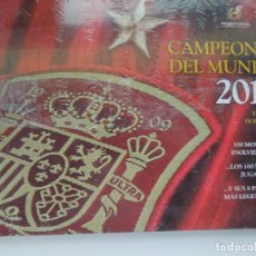 Coleccionismo deportivo: CAMPEONES DEL MUNDO 2010 - LIBRO +DVD PRECINTADO - ESPAÑA 1 HOLANDA 0 - 100 MOMENTOS