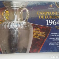 Coleccionismo deportivo: CAMPEON DE EUROPA 1964- LIBRO+DVD - ESPAÑA 2 URSS 1 - PRECINTADO - 100 MOMENTOS -JUGADORES