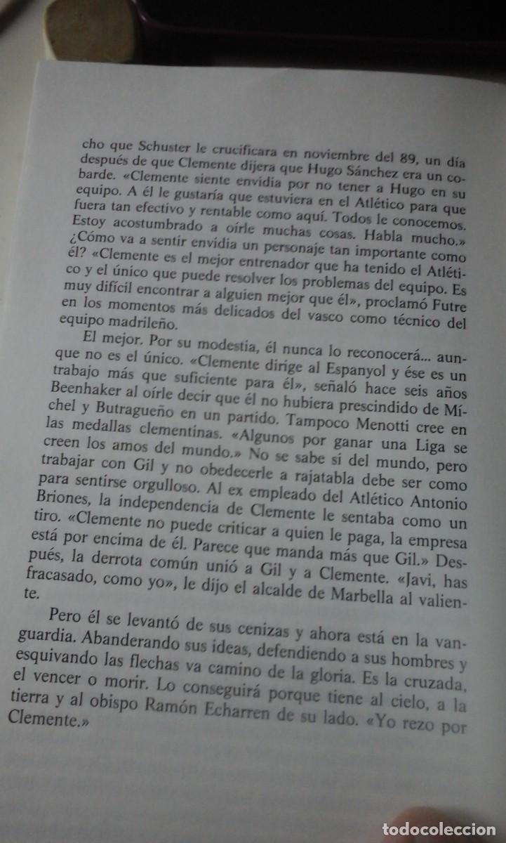 Coleccionismo deportivo: CLEMENTE. LA DISCORDIA NACIONAL (Madrid, 1996) - Foto 3