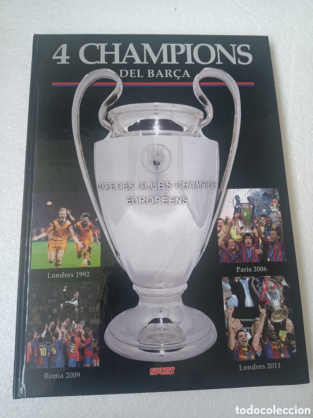 Coleccionismo deportivo: LIBRO 4 CHAMPIONS DEL BAR&Ccedil;A SPORT - Foto 1