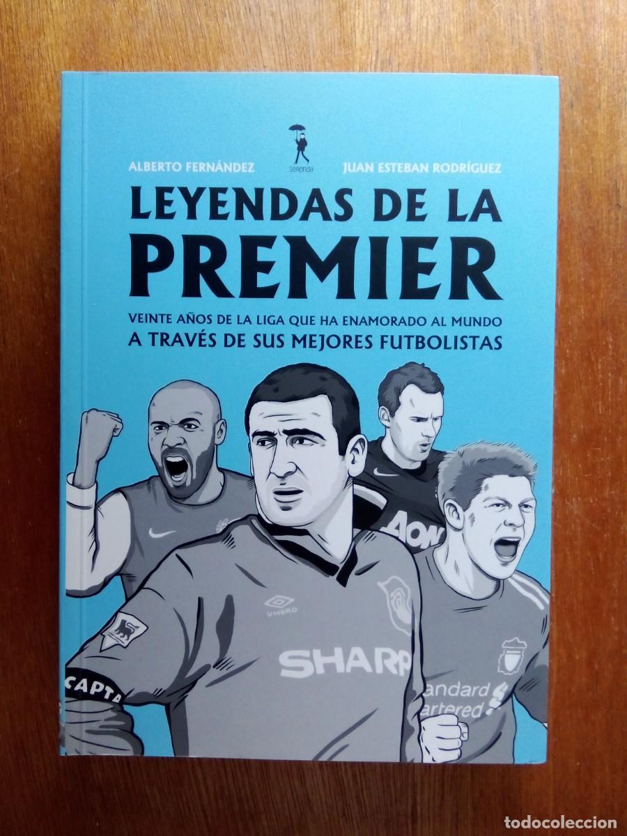 Collezionismo sportivo: LEYENDAS DE LA PREMIER, ALBERTO HERNANDEZ, JUAN ESTEBAN RODRIGUEZ, SERONDA, 2103, FUTBOL