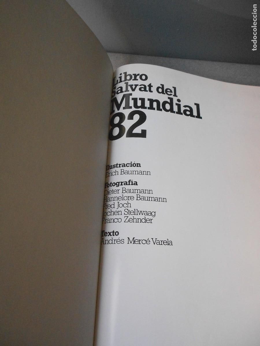 Coleccionismo deportivo: LIBRO SALVAT DEL MUNDIAL - Foto 2