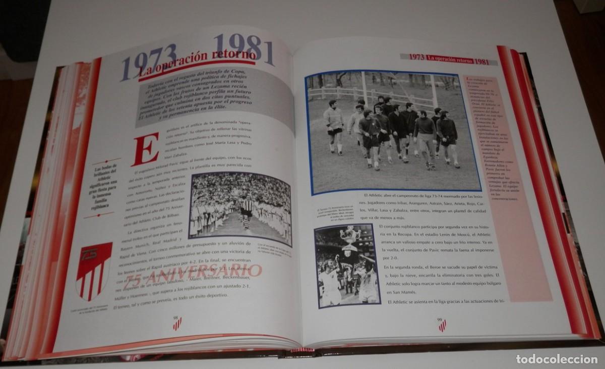 Coleccionismo deportivo: ATHLETIC CLUB DE BILBAO - EL LIBRO DE ORO - Foto 5