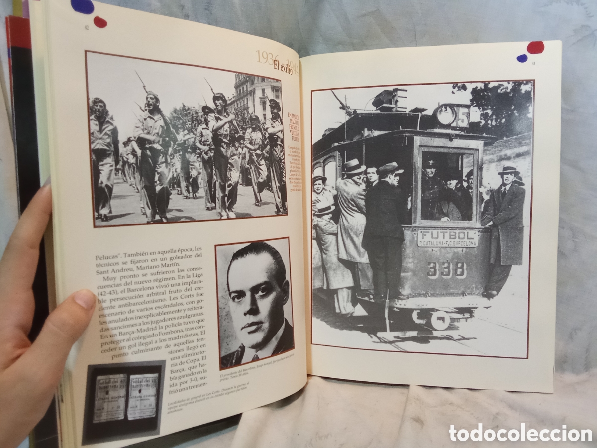 Coleccionismo deportivo: EL LIBRO DE ORO DEL BAR&Ccedil;A DE EL PERI&Oacute;DICO - Foto 7