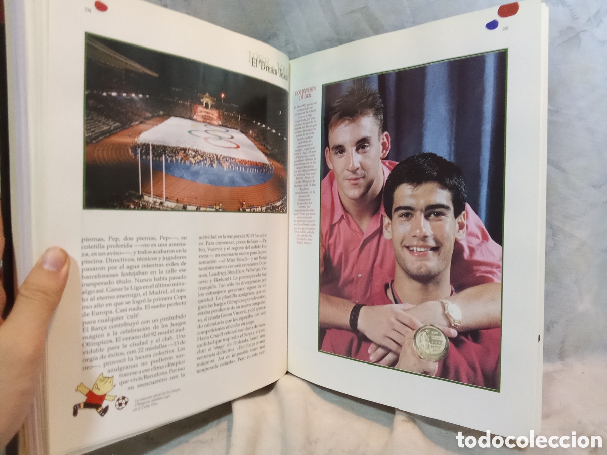 Coleccionismo deportivo: EL LIBRO DE ORO DEL BAR&Ccedil;A DE EL PERI&Oacute;DICO - Foto 10