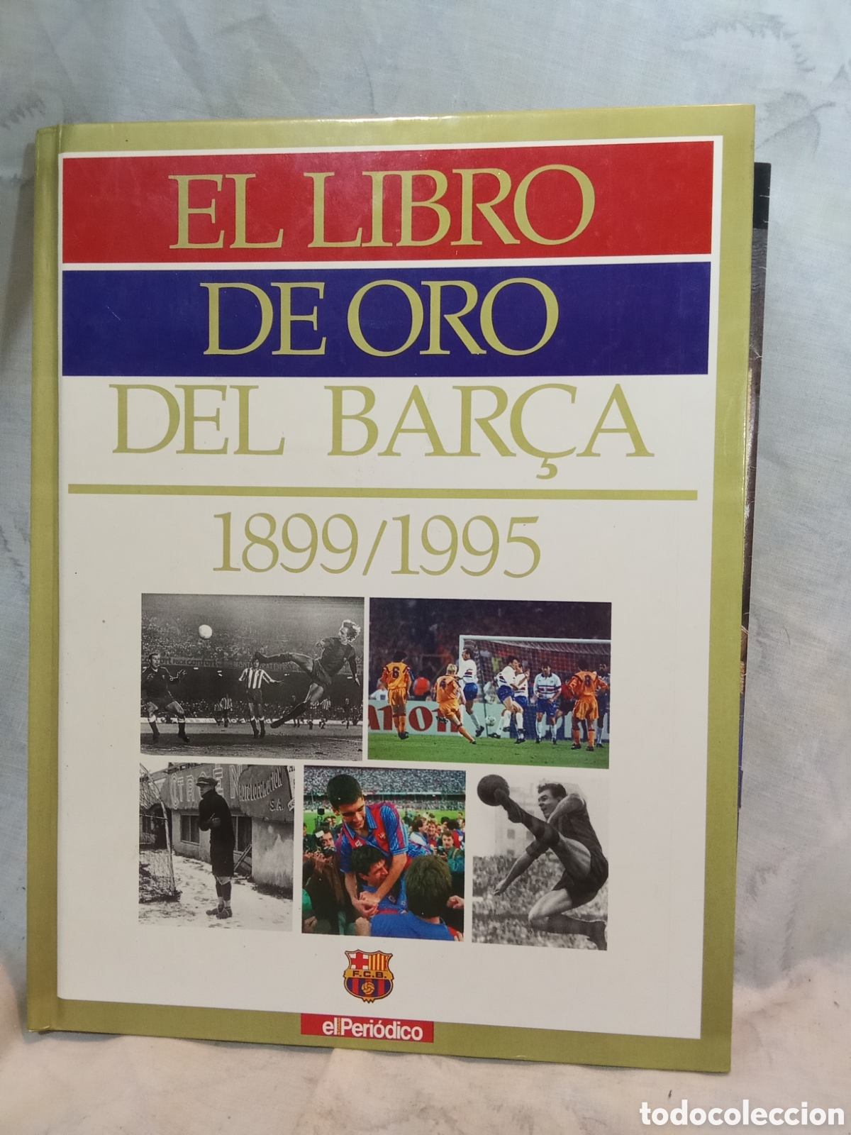 Coleccionismo deportivo: EL LIBRO DE ORO DEL BAR&Ccedil;A DE EL PERI&Oacute;DICO - Foto 1