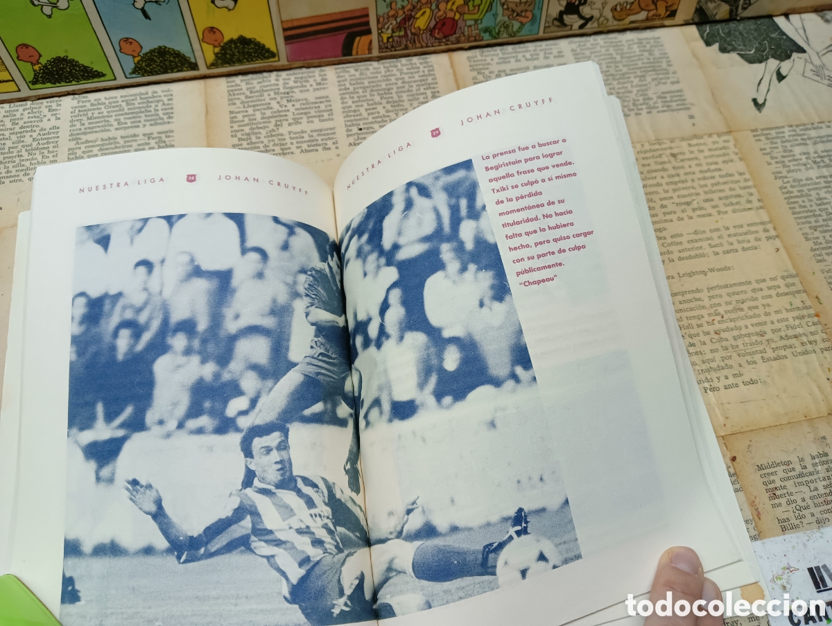 Coleccionismo deportivo: Nuestra liga . Por Johan Cruff. - Foto 2