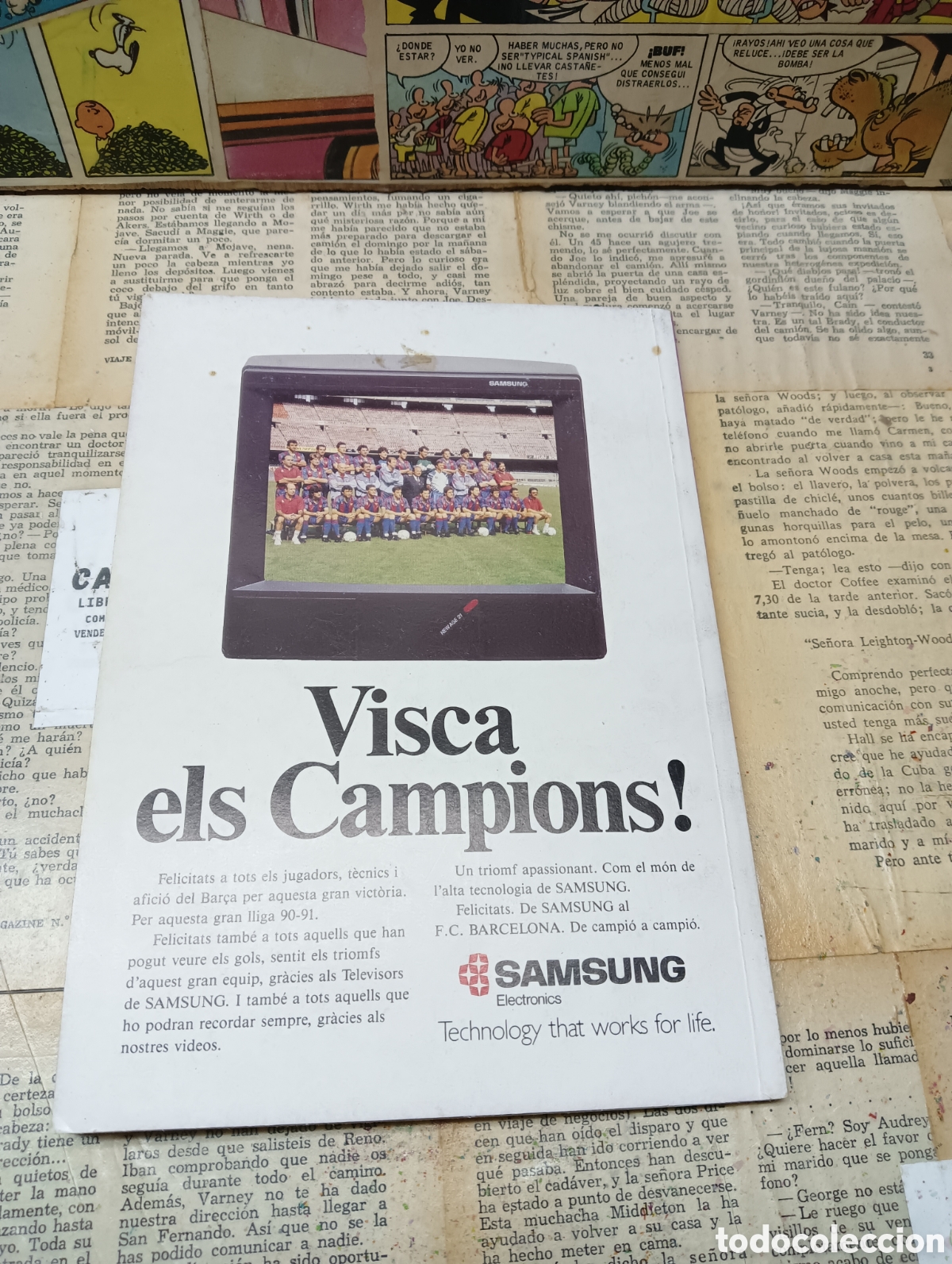 Coleccionismo deportivo: Nuestra liga . Por Johan Cruff. - Foto 4