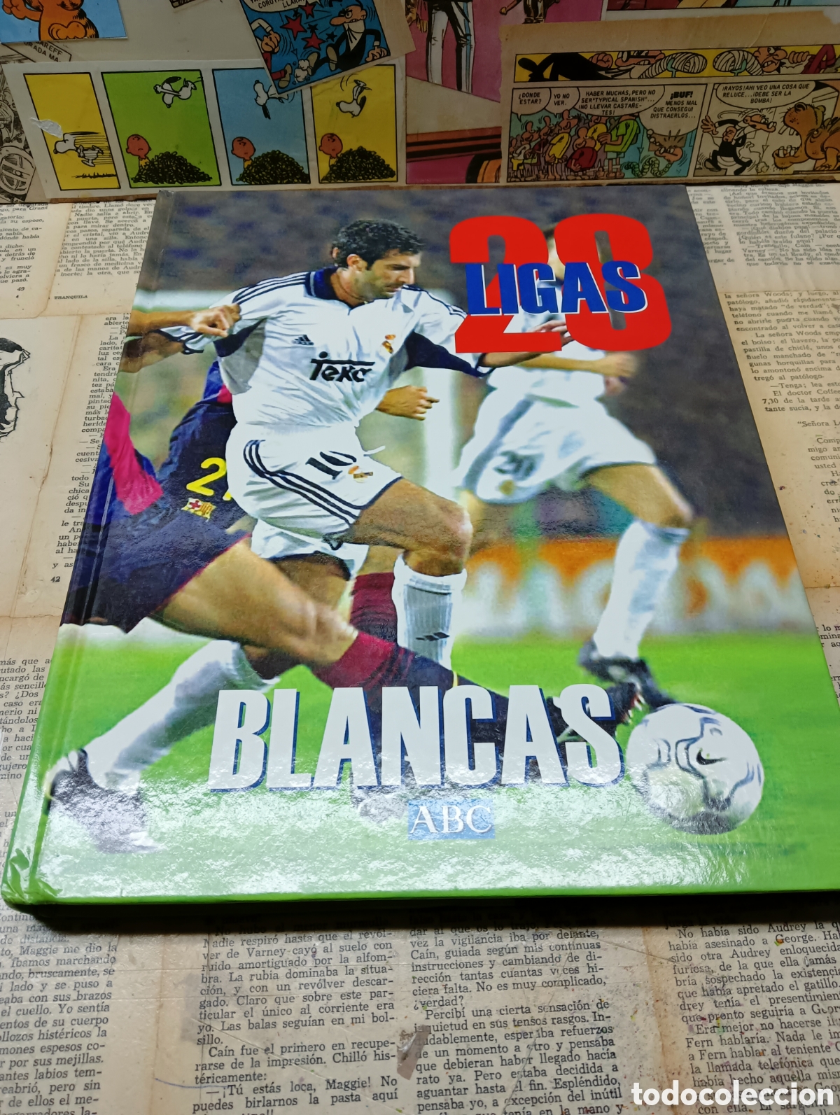 Coleccionismo deportivo: 28 ligas blancas - Foto 1