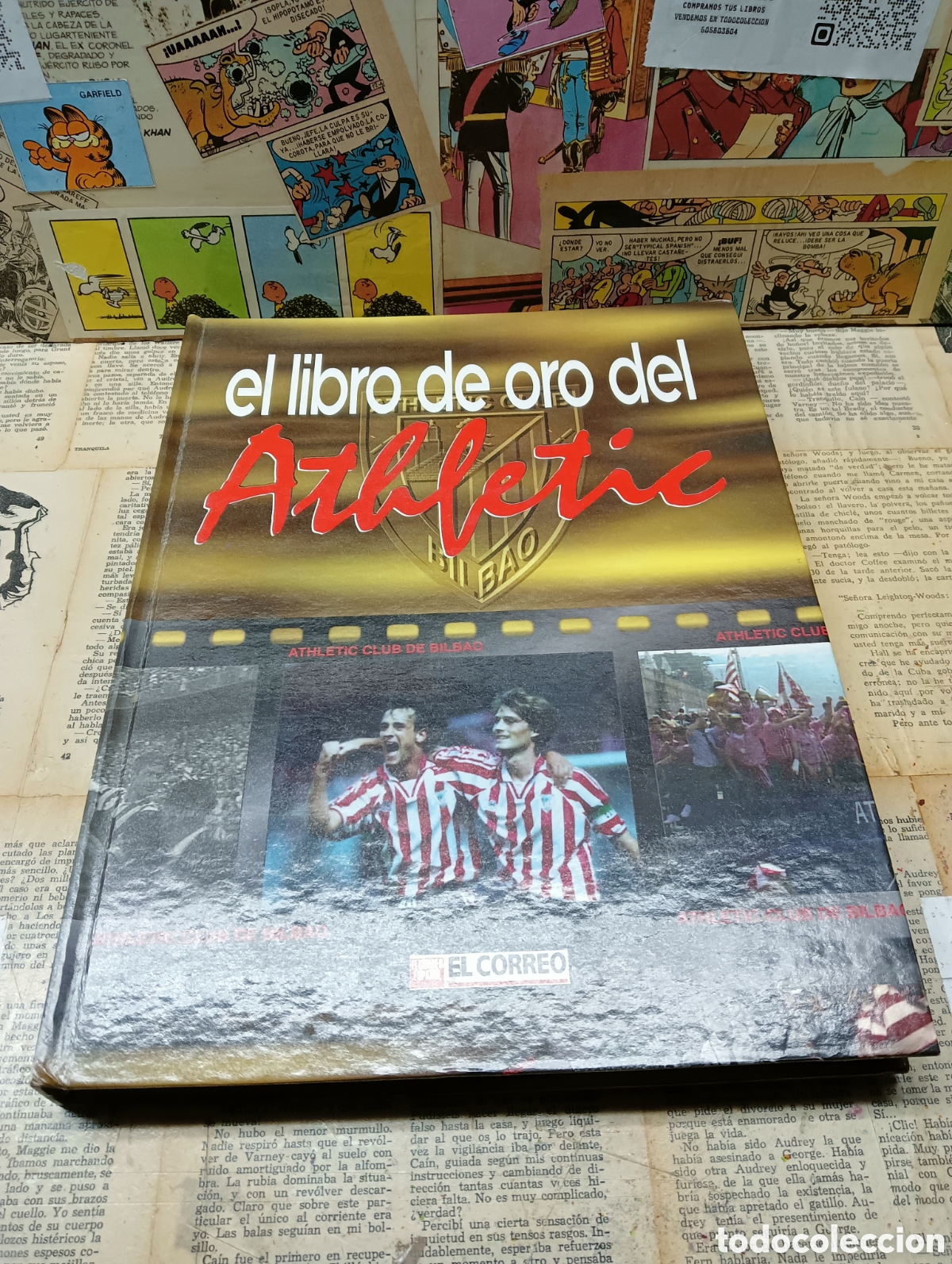 Coleccionismo deportivo: El libro de oro del Athletic. - Foto 1