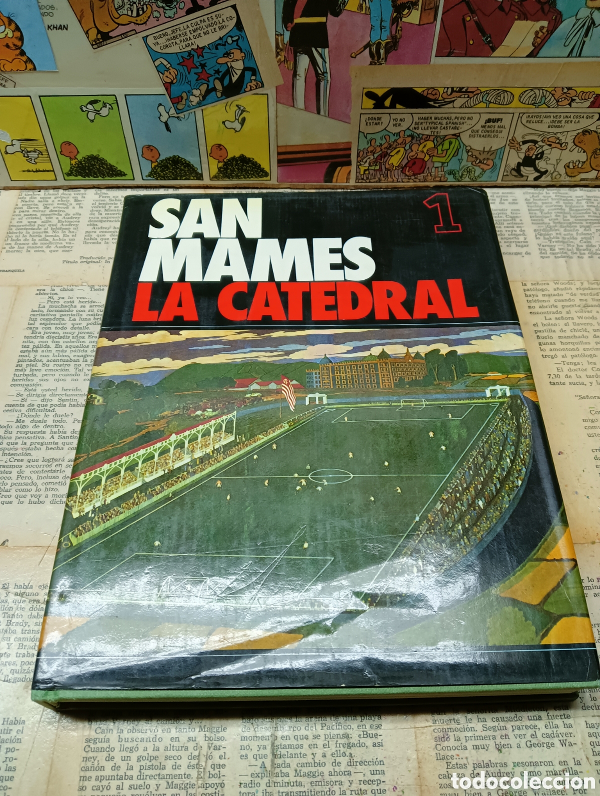Coleccionismo deportivo: San Mames la catedral 1y 2 - Foto 1