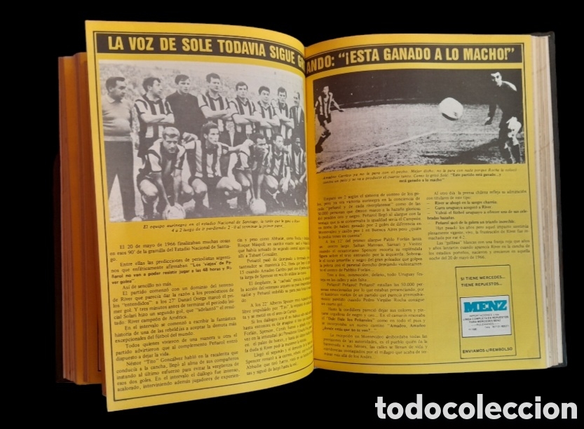 Coleccionismo deportivo: LIBRO DE ORO del CLUB ATL&Eacute;TICO PE&Ntilde;AROL - Foto 9