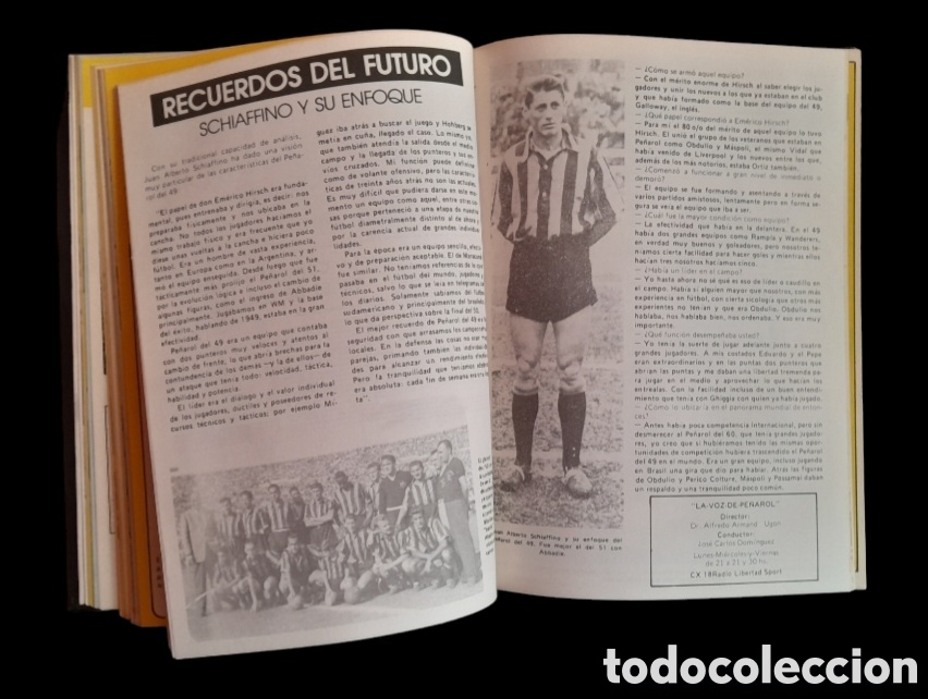 Coleccionismo deportivo: LIBRO DE ORO del CLUB ATL&Eacute;TICO PE&Ntilde;AROL - Foto 4