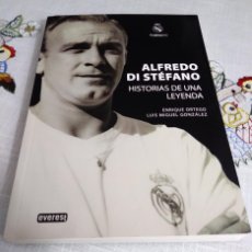 Coleccionismo deportivo: ALFREDO DI STÉFANO - HISTORIAS DE UNA LEYENDA - EVEREST
