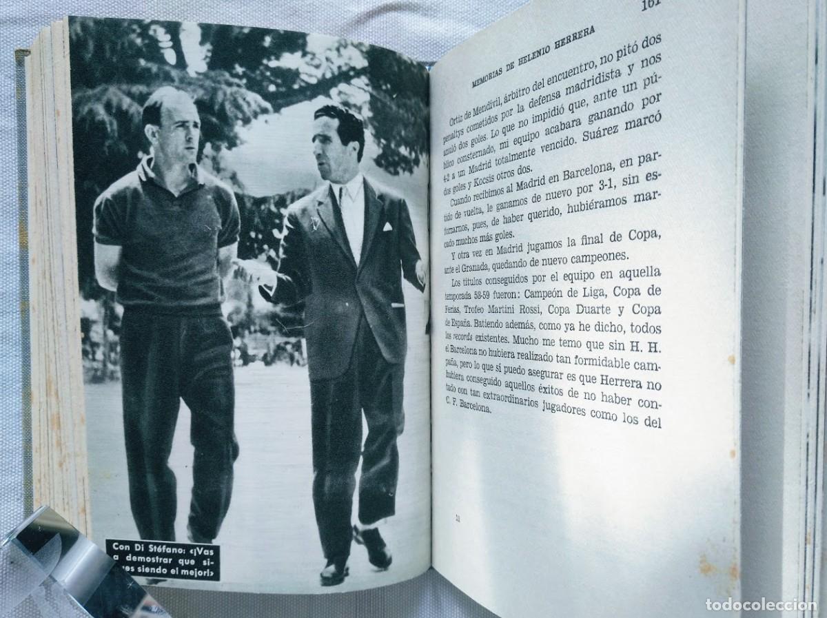 Coleccionismo deportivo: Yo. Helenio Herrera. Bar&ccedil;a. 1962. - Foto 7