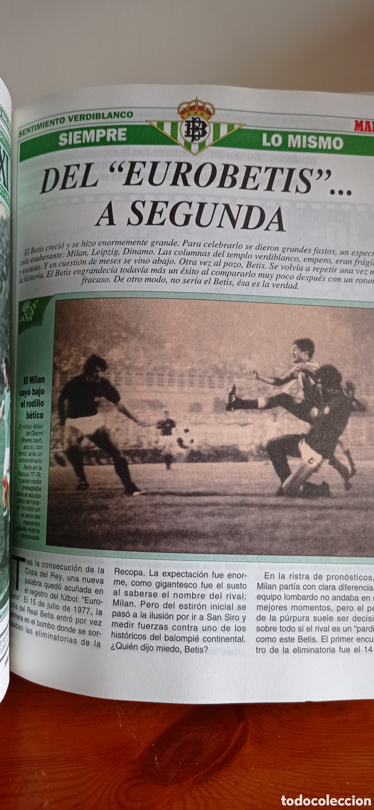 Coleccionismo deportivo: LIBRO / BETIS / UNA FORMA DE VIDA - Foto 2