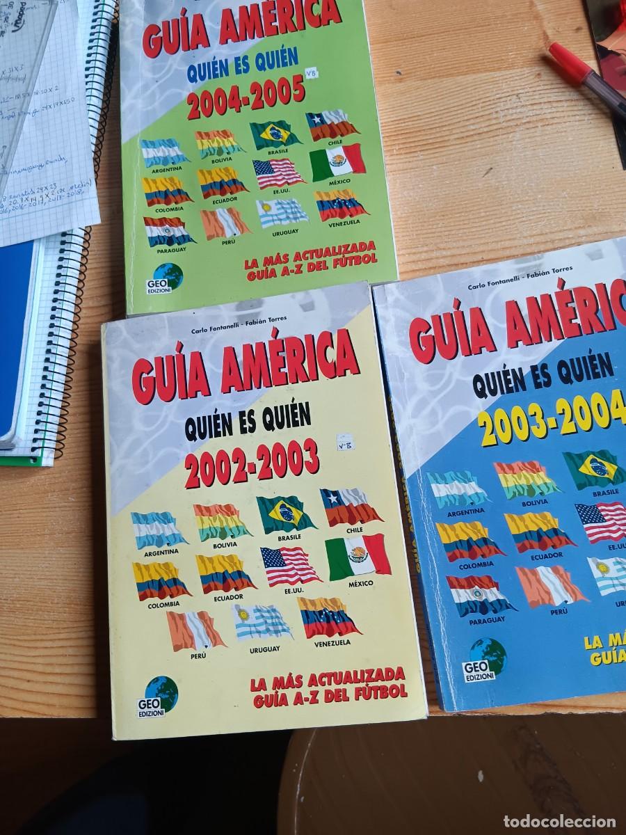 Coleccionismo deportivo: GUIA AMERICA 2002-2003, 2003-2004 y 2004-2005 - Foto 1