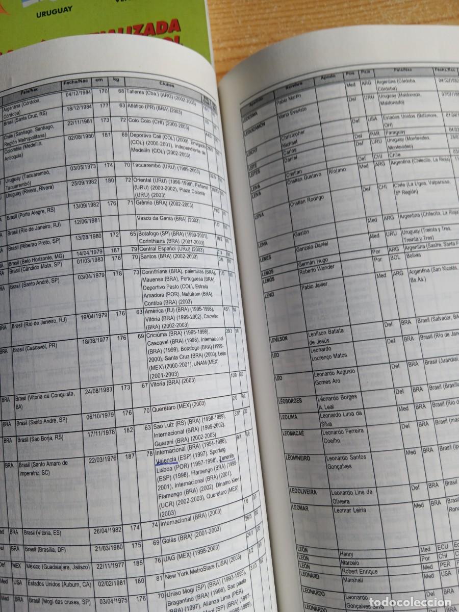 Coleccionismo deportivo: GUIA AMERICA 2002-2003, 2003-2004 y 2004-2005 - Foto 2