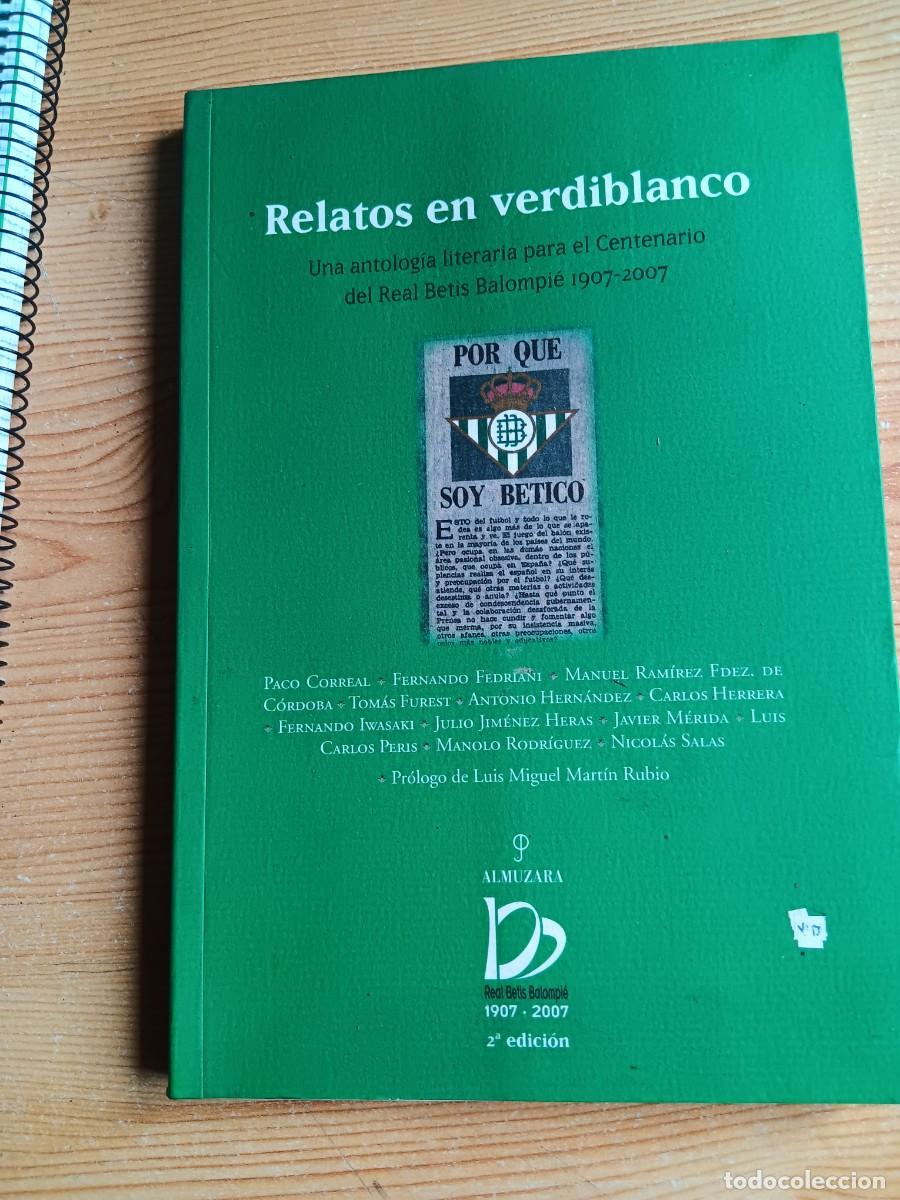 Coleccionismo deportivo: Relatos en verdiblanco - Foto 1