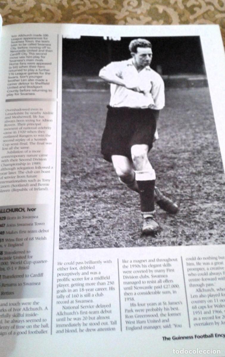 Coleccionismo deportivo: THE GUINNESS FOOTBALL ENCYCLOPEDIA - Foto 8