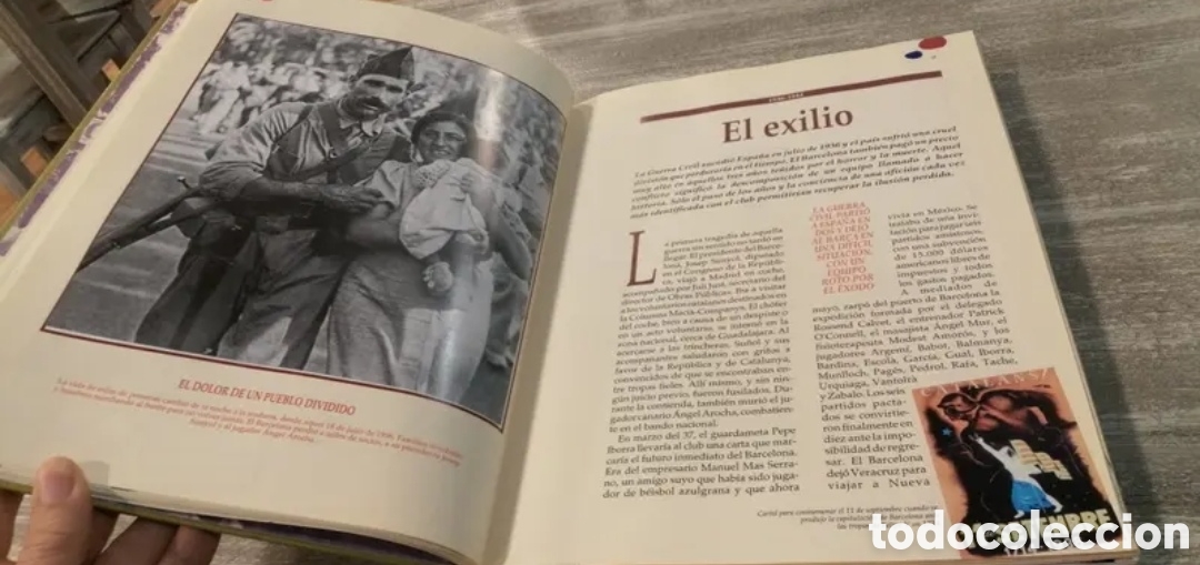 Coleccionismo deportivo: El libro de oro del Bar&ccedil;a 1899 - 1995 Completo Todos los cromos - Foto 5