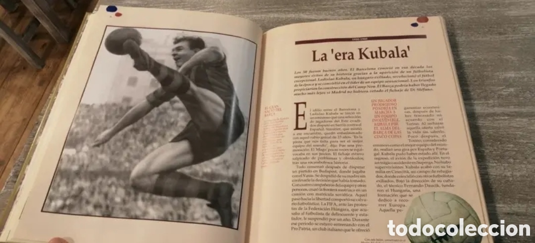 Coleccionismo deportivo: El libro de oro del Bar&ccedil;a 1899 - 1995 Completo Todos los cromos - Foto 7