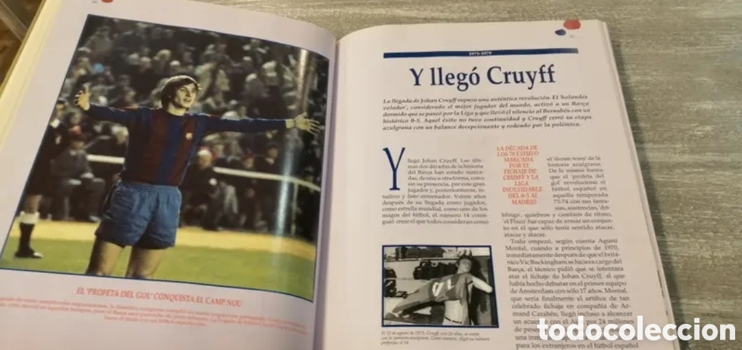 Coleccionismo deportivo: El libro de oro del Bar&ccedil;a 1899 - 1995 Completo Todos los cromos - Foto 8