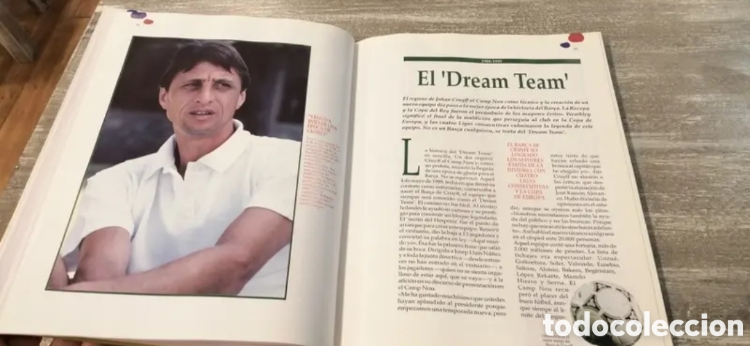 Coleccionismo deportivo: El libro de oro del Bar&ccedil;a 1899 - 1995 Completo Todos los cromos - Foto 10