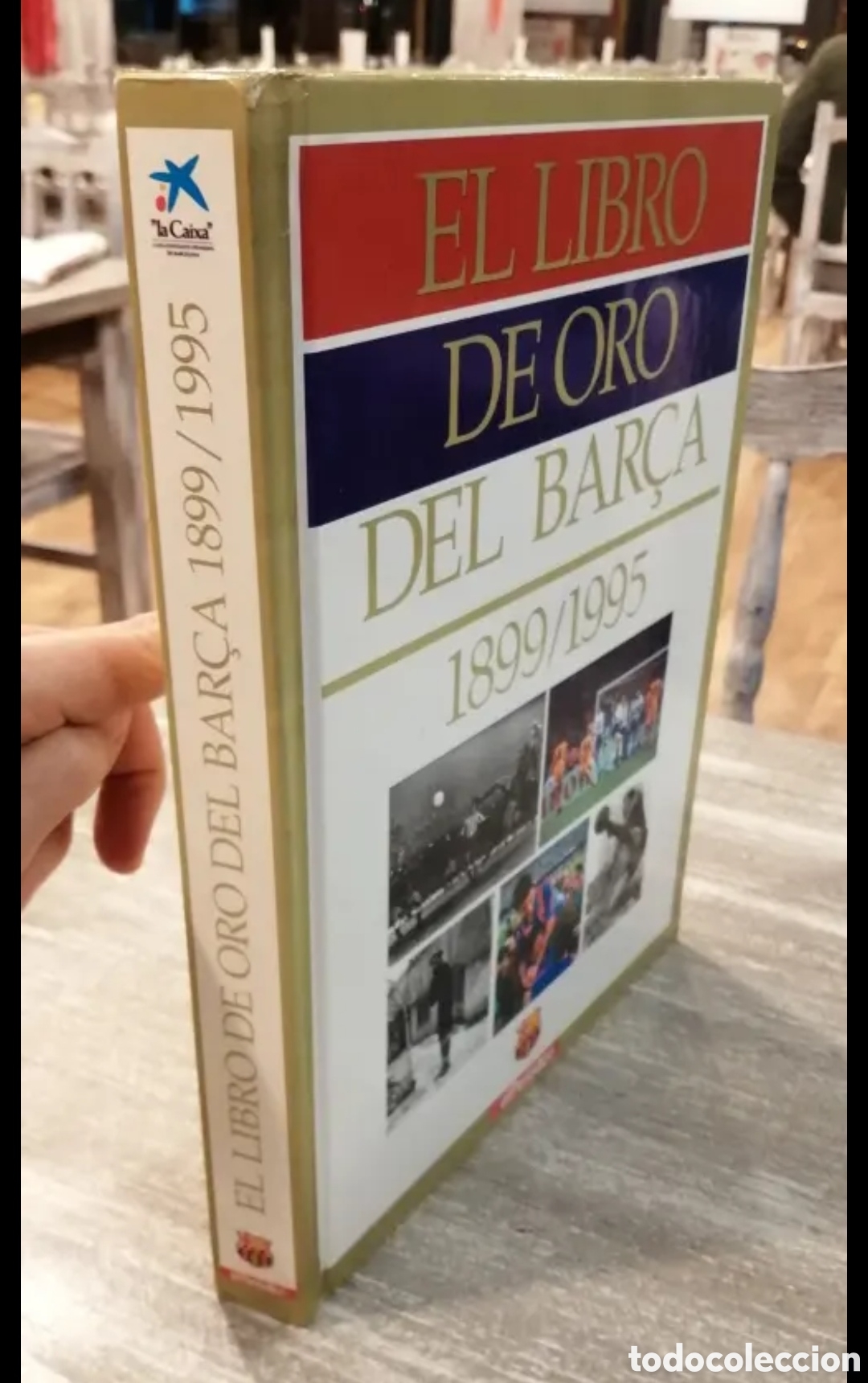 Coleccionismo deportivo: El libro de oro del Bar&ccedil;a 1899 - 1995 Completo Todos los cromos - Foto 1