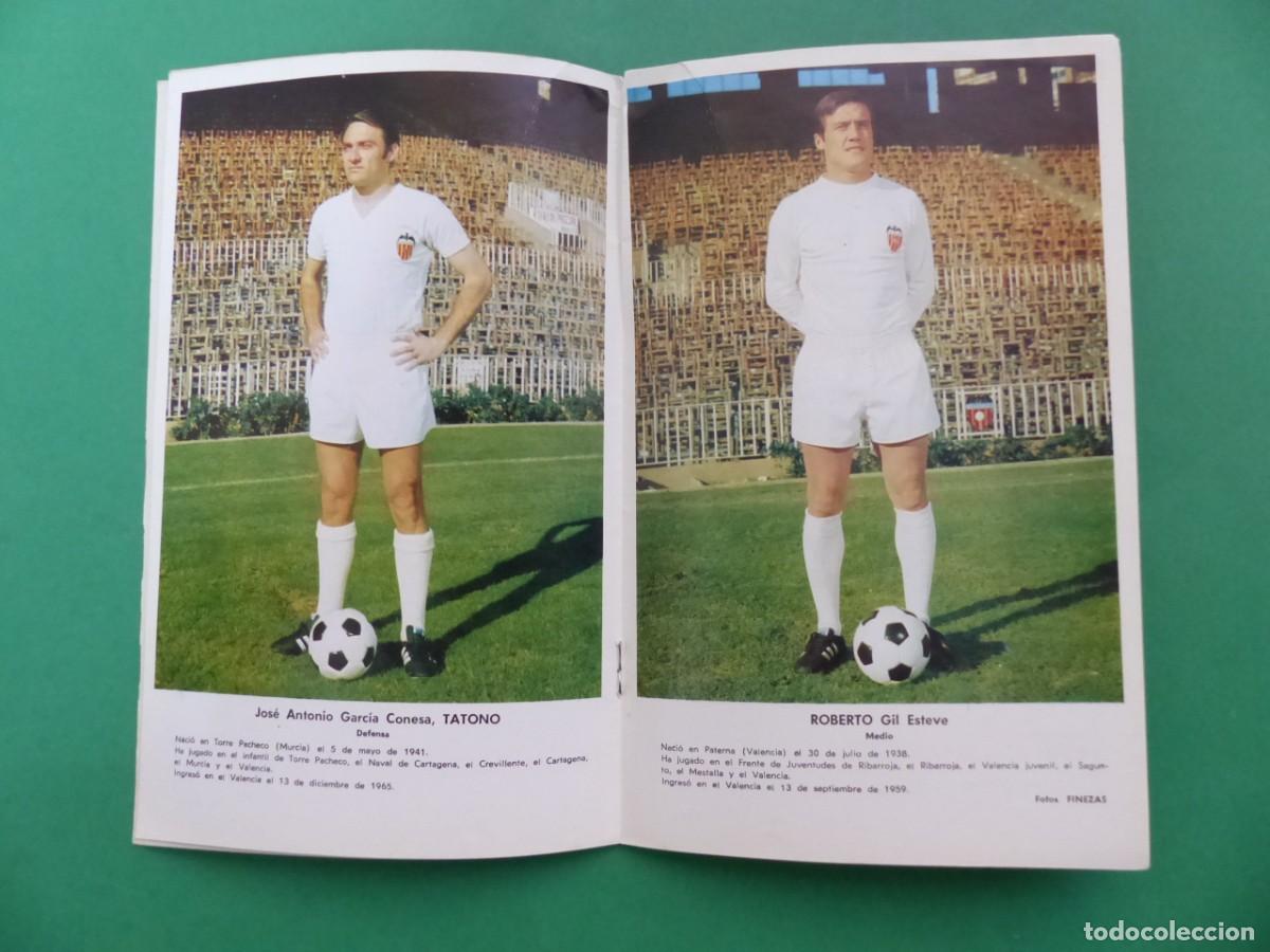 Coleccionismo deportivo: PROGRAMA OFICIAL, VALENCIA C.F.-REAL SPORTING DE GIJON, A&Ntilde;O 1971, (REF.: 29) - Foto 2