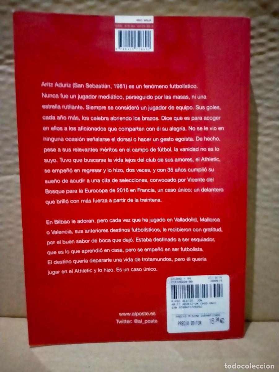 Coleccionismo deportivo: JON RIVAS. ARITZ ADURIZ (UN CASO &Uacute;NICO) .EDICIONES AL POSTE - Foto 6
