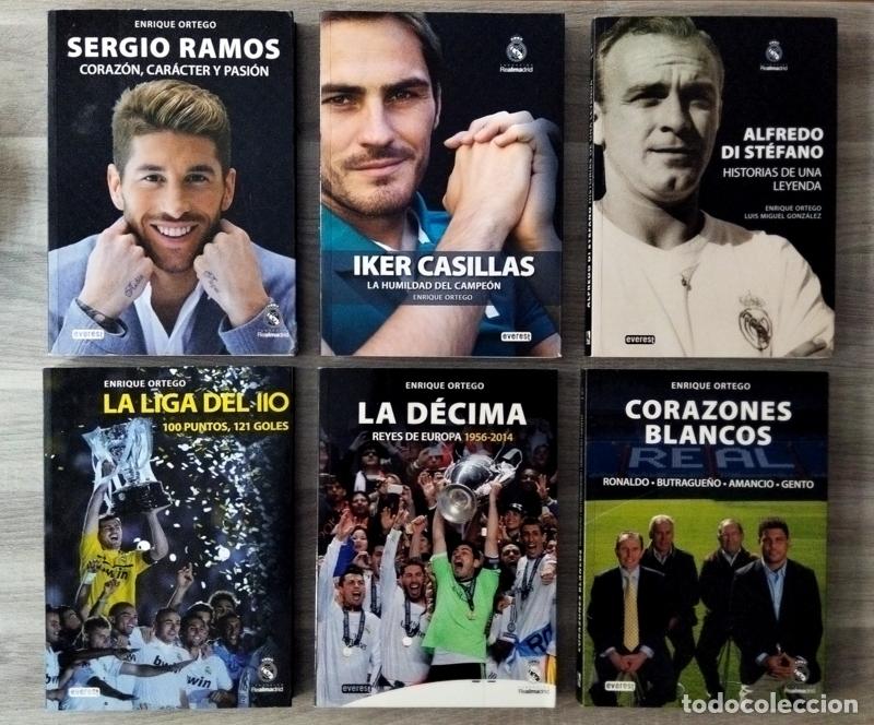 Coleccionismo deportivo: LOTE DE SEIS LIBROS DEL REAL MADRID - ENRIQUE ORTEGO - Foto 1