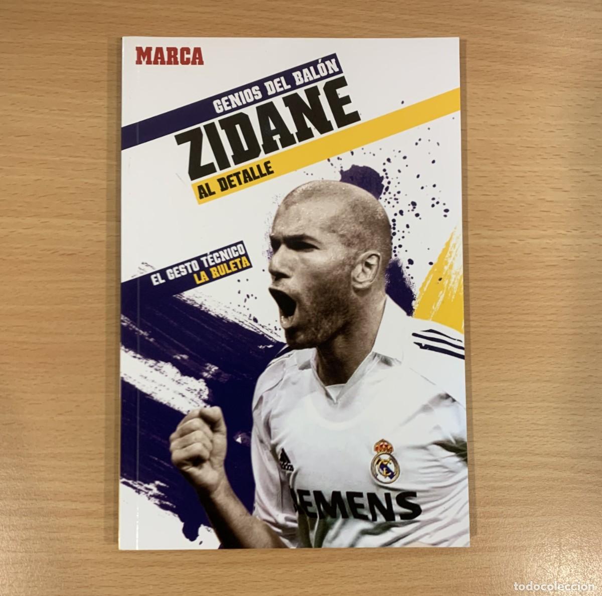 Coleccionismo deportivo: LIBRO GENIOS DEL BAL&Oacute;N n&ordm; 1 - ZIDANE Y LA RULETA. MARCA, 2012 - Foto 1