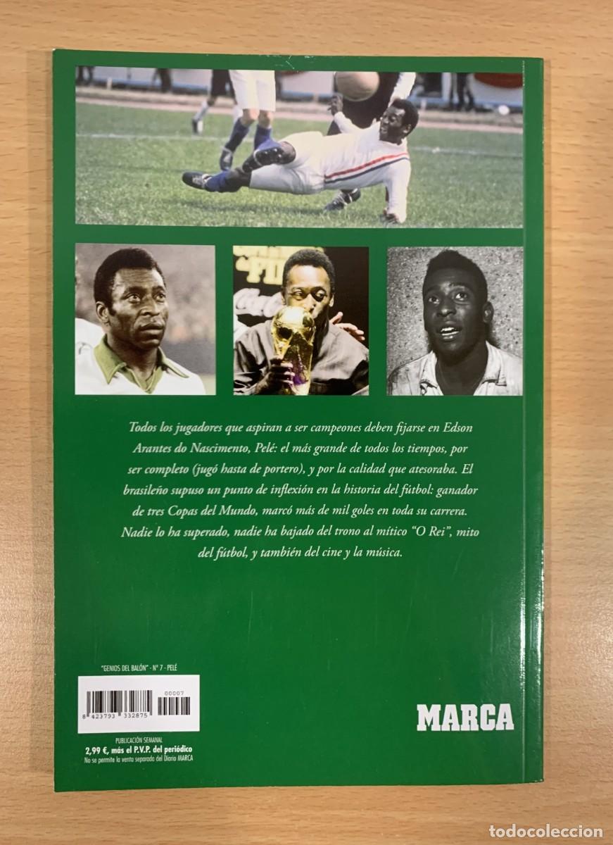 Coleccionismo deportivo: LIBRO GENIOS DEL BAL&Oacute;N n&ordm; 7 - PEL&Eacute; Y LA CHILENA. MARCA, 2012 - Foto 2