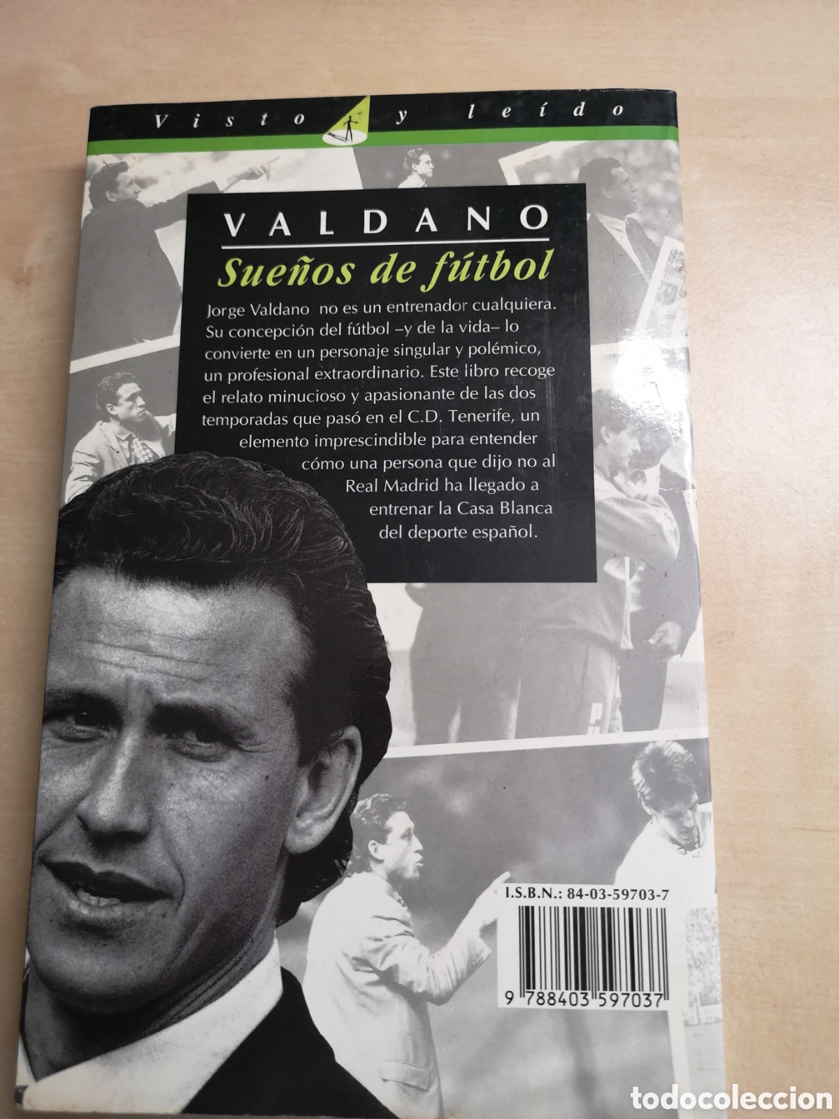 Coleccionismo deportivo: Libro de valdano( sue&ntilde;os de futbol) - Foto 3