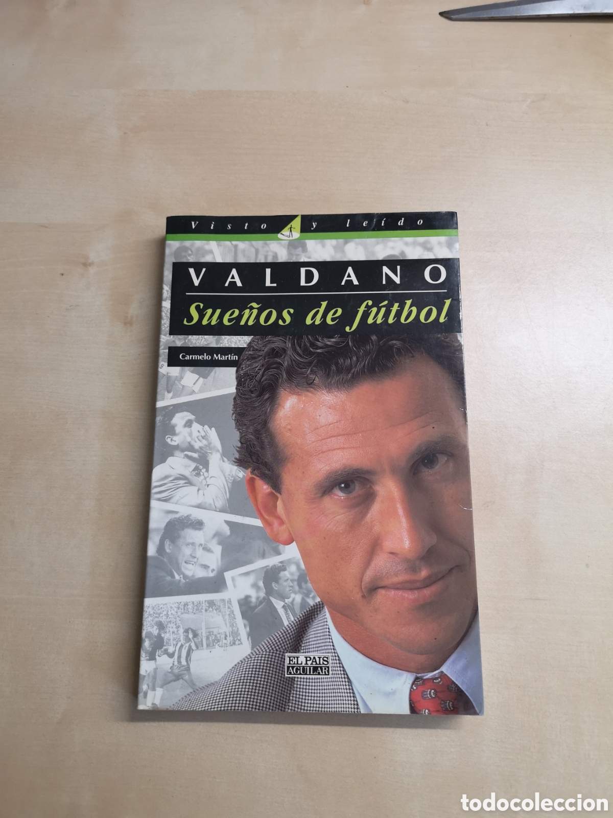 Coleccionismo deportivo: Libro de valdano( sue&ntilde;os de futbol) - Foto 1