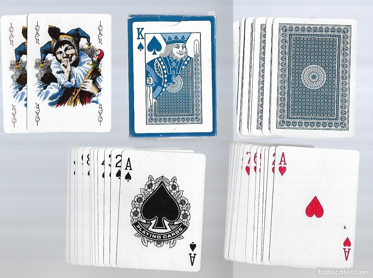 Coleccionismo deportivo: BARAJA DE CARTAS DE POKER Y CAJA - Foto 1