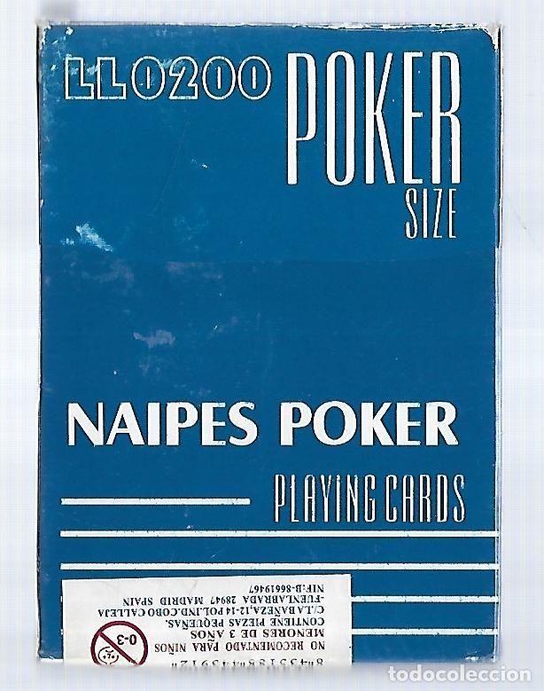 Coleccionismo deportivo: BARAJA DE CARTAS DE POKER Y CAJA - Foto 2