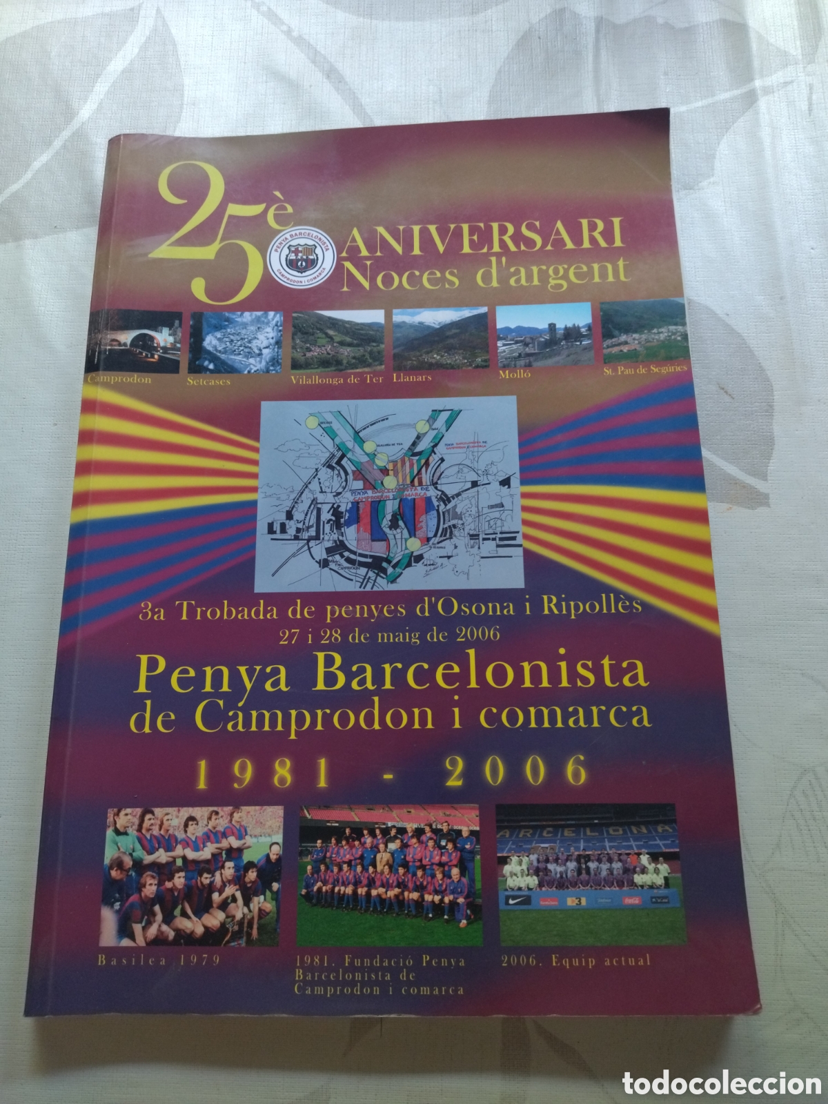 Coleccionismo deportivo: Penya Barcelonista de Camprodon 1981-2006 - Foto 1