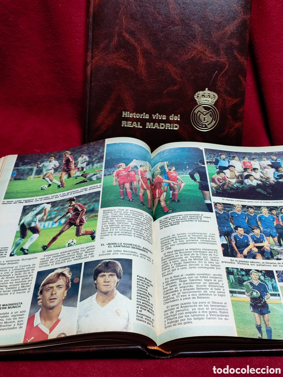 Coleccionismo deportivo: Real Madrid. Dos libros y cuadro . - Foto 2