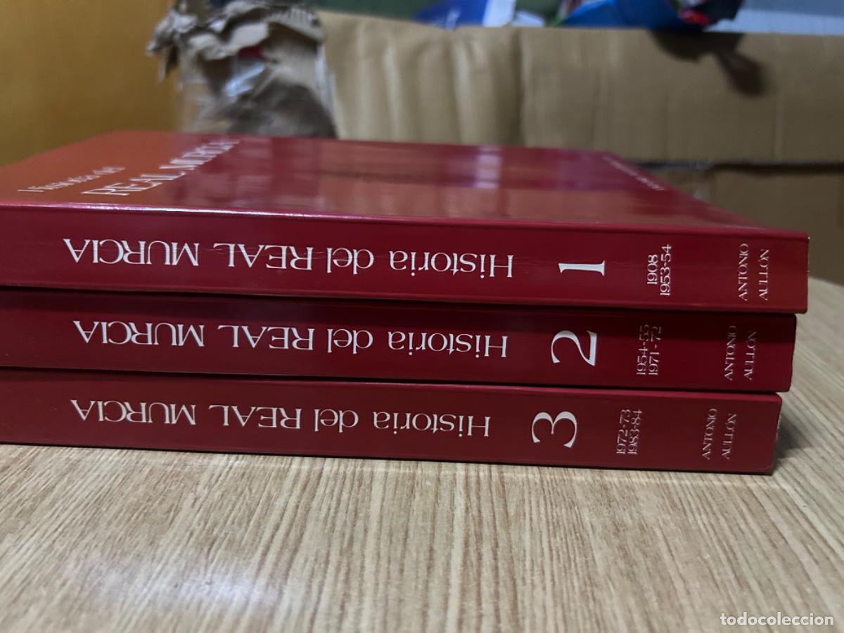 Coleccionismo deportivo: Tres libros &ldquo;Historia Del Real Murcia&rdquo; - Foto 1