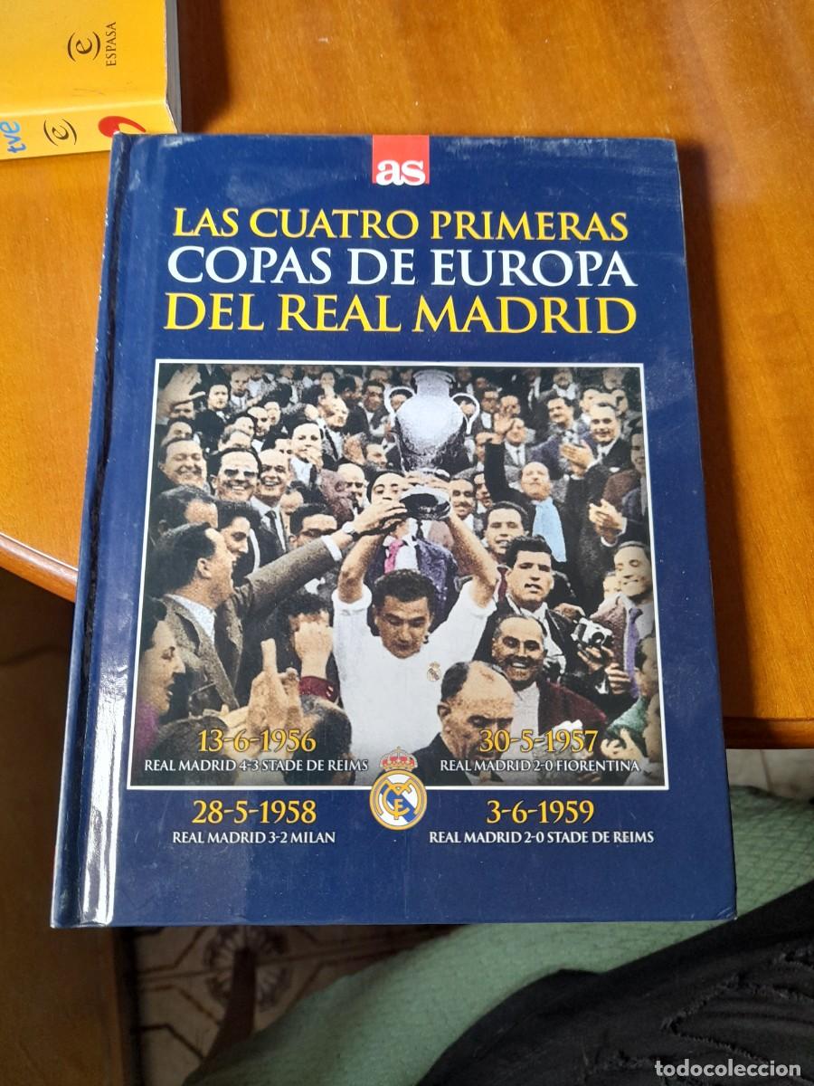 Coleccionismo deportivo: Cuatro primeras copas de Europa del Real Madrid - Foto 1