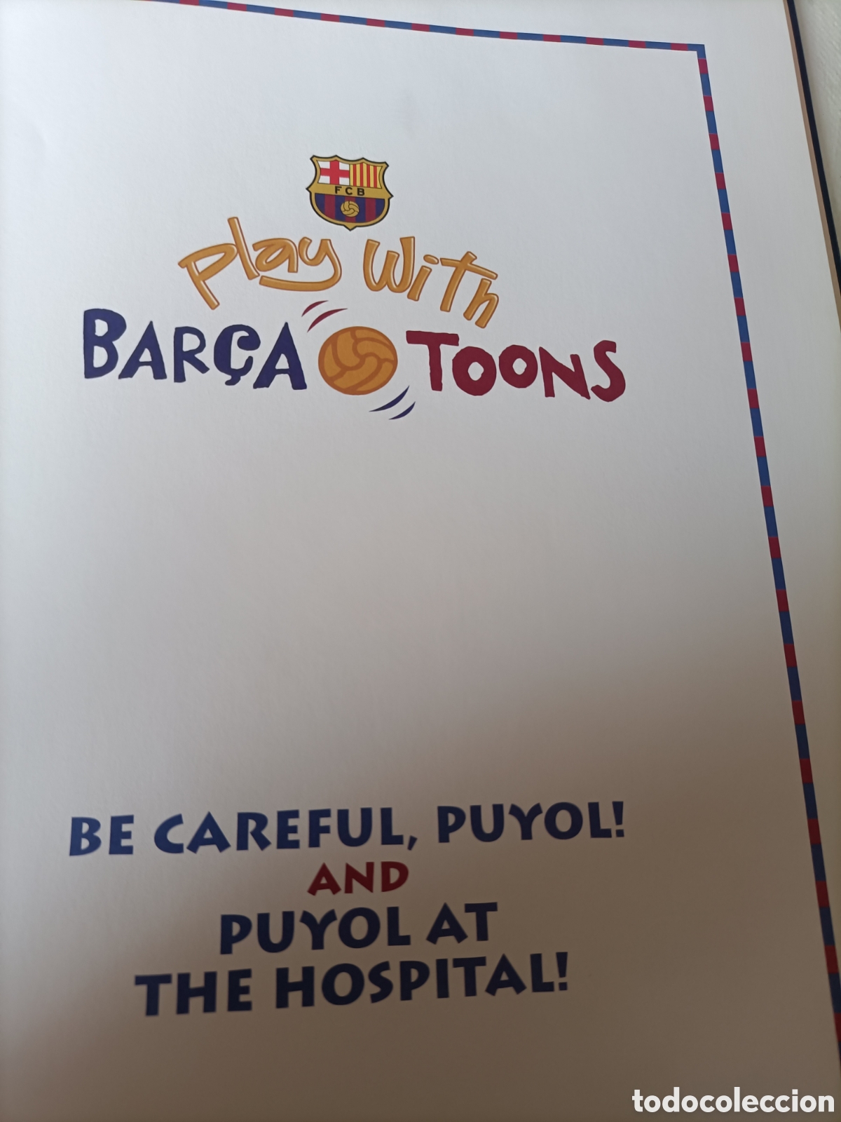 Coleccionismo deportivo: Bar&ccedil;a Toons n&uacute;mero 5 en ingl&eacute;s - Foto 5