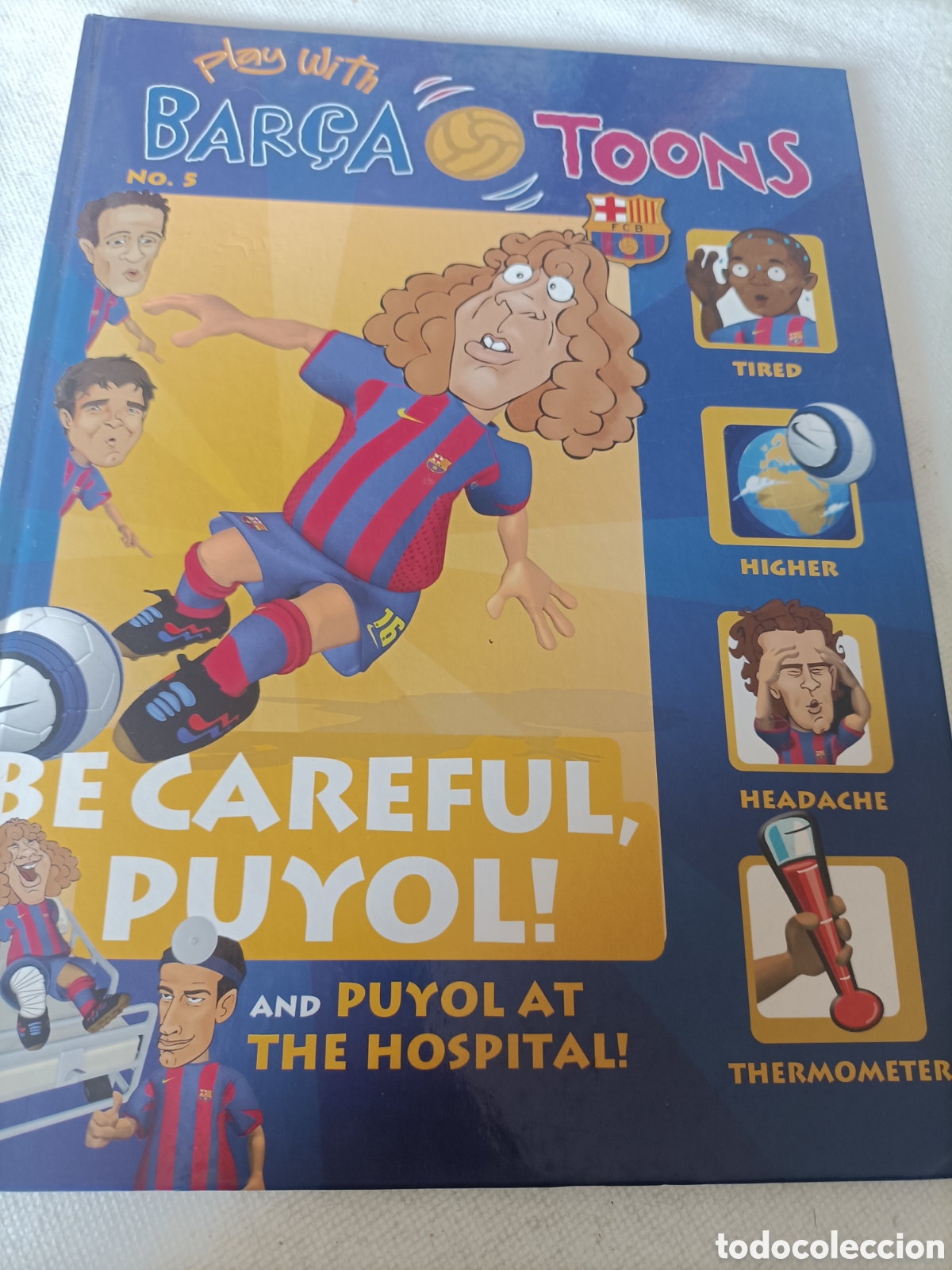 Coleccionismo deportivo: Bar&ccedil;a Toons n&uacute;mero 5 en ingl&eacute;s - Foto 1