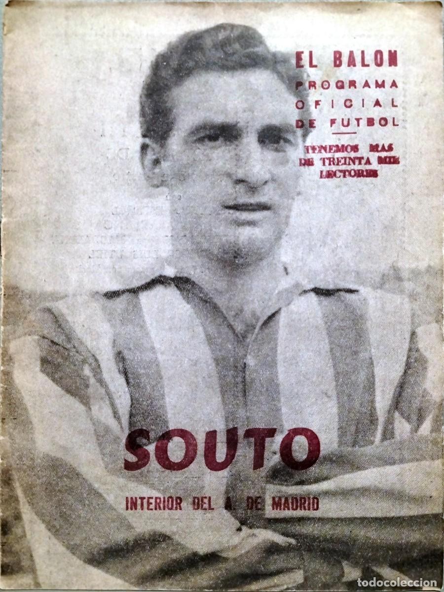 Coleccionismo deportivo: SOUTO. INTERIOR DEL A. DE MADRID - Foto 1