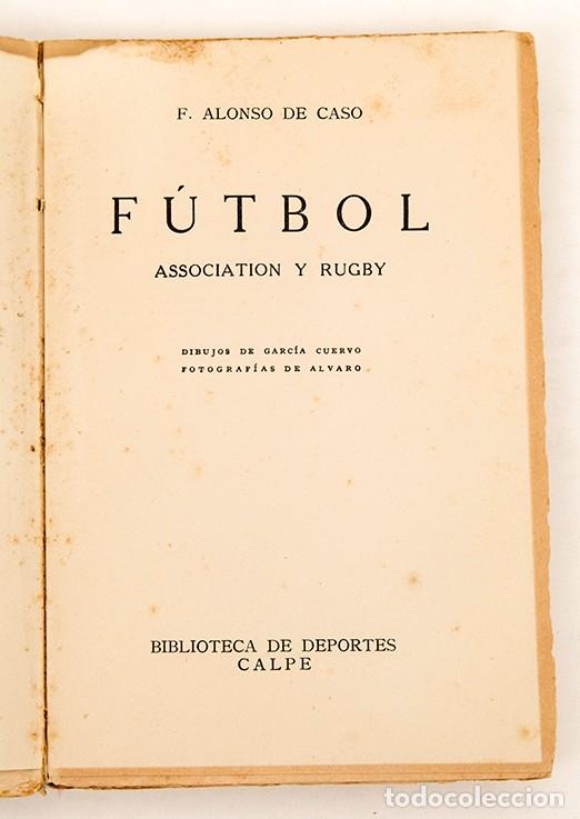 Coleccionismo deportivo: F&uacute;tbol - Alonso de Caso - 1924 - Foto 3