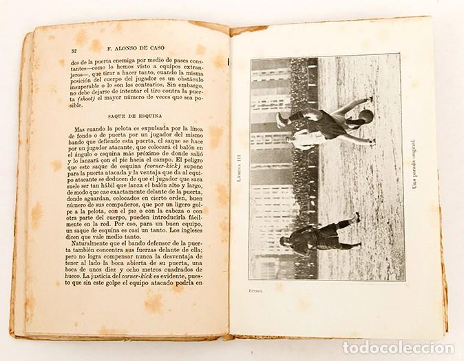 Coleccionismo deportivo: F&uacute;tbol - Alonso de Caso - 1924 - Foto 5
