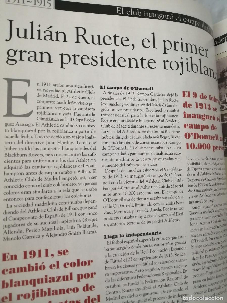 Coleccionismo deportivo: Don Bal&oacute;n Edici&oacute;n Especial: Centenario Atl&eacute;tico de Madrid - Foto 7