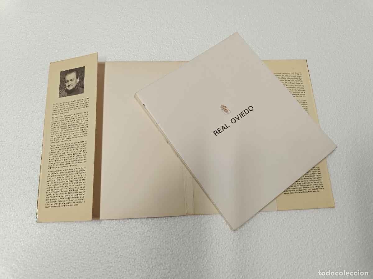 Coleccionismo deportivo: LIBRO REAL OVIEDO. RICARDO VAZQUEZ-PRADA. 1972. - Foto 7