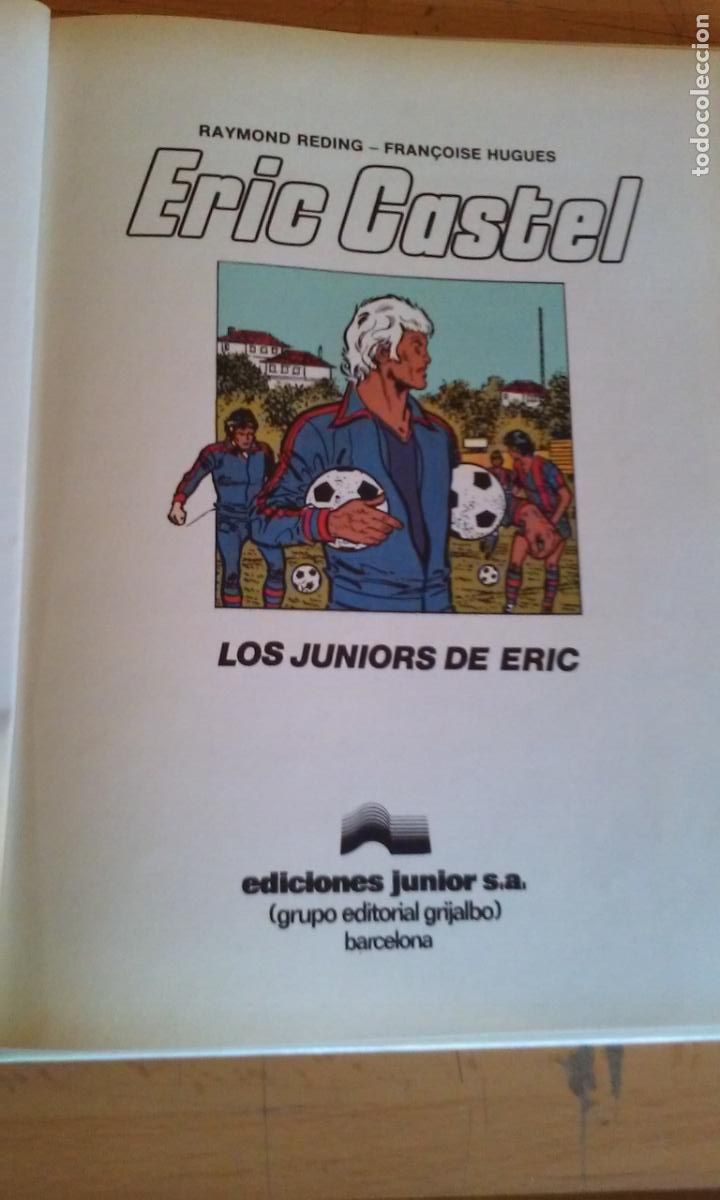 Coleccionismo deportivo: erik castel n&ordm; 1 - ediciones junior . nuevo - Foto 2